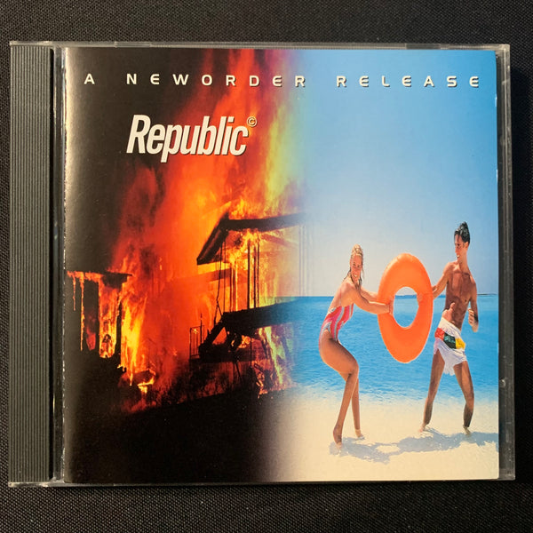 CD New Order 'Republic' (1993) Regret! Ruined In a Day! Spooky!