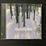 CD Masterworks Chorale 'What Sweeter Music' (2006) Toledo choral holiday Christmas
