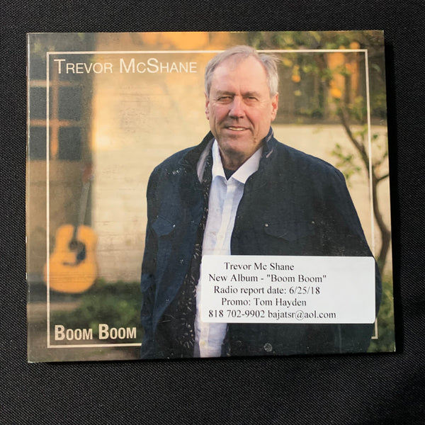CD Trevor McShane 'Boom Boom' (2018) worldbeat Americana country pop