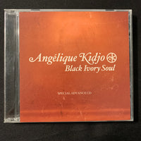 CD Anjelique Kidjo 'Black Ivory Soul' (2002) rare advance promo Afro Latin French