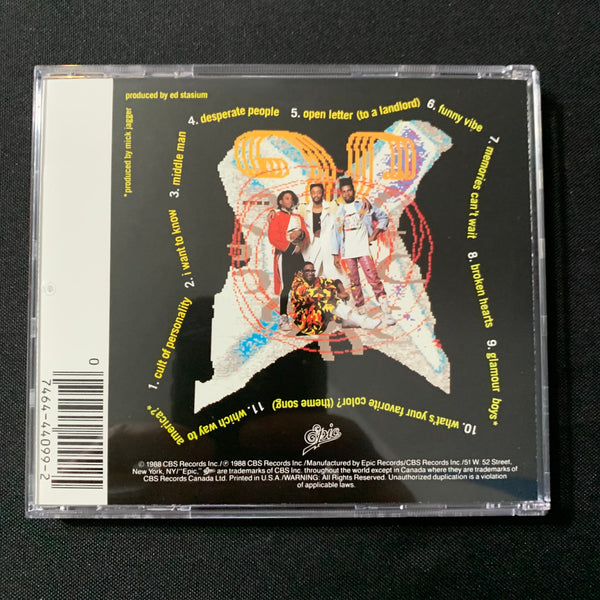 CD Living Colour 'Vivid' (1988) Cult of Personality, Glamour Boys – The ...