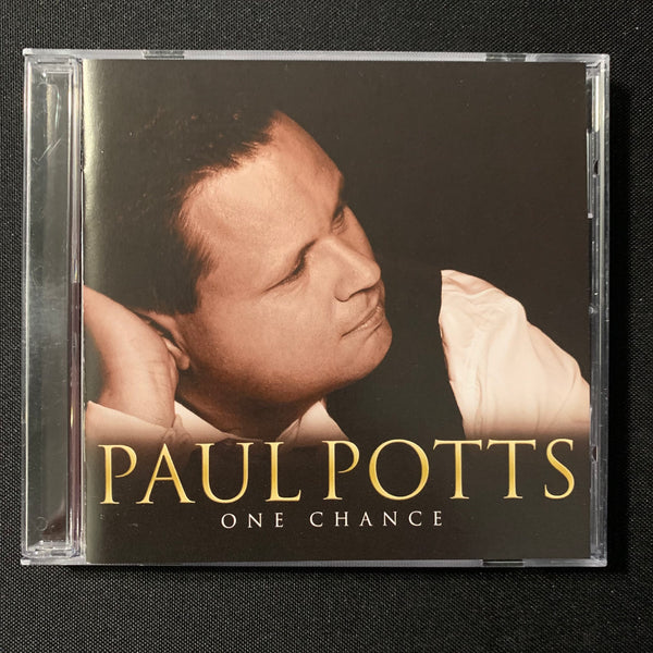 CD Paul Potts 'One Chance' (2007) UK People's Tenor Everybody Hurts/O Holy Night