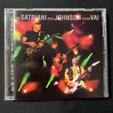 CD Joe Satriani Eric Johnson Steve Vai 'G3 Live In Concert' (1997) guitar heroes