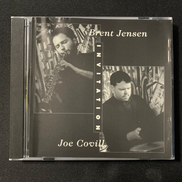 CD Brent Jensen/Joe Covill 'Invitation' (1994) jazz saxophone quartet Washington