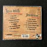 CD Jesus Skins/Jewdriver rare split Impact Records punk oi import hardcore