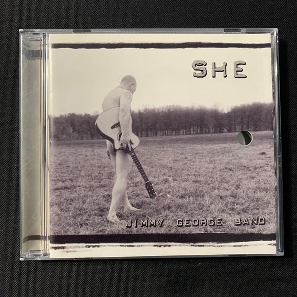 CD Jimmy George Band 'She' (2002) acoustic guitar violin keyboards jazzy