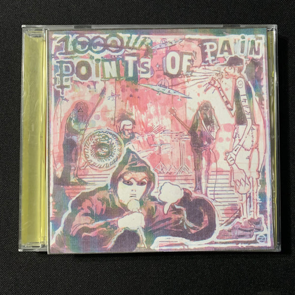 CD 1000 Points of Pain self-titled demo Little Rock AR underground metal