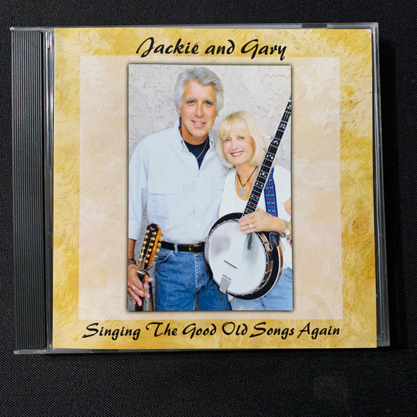 CD Jackie and Gary 'Singing the Good Old Songs Again' (2012) folk classics signed disc