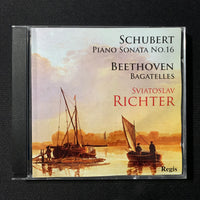 CD Sviatoslav Richter, Schubert 'Piano Sonata No. 16,' Beethoven 'Bagatelles'