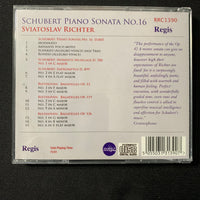 CD Sviatoslav Richter, Schubert 'Piano Sonata No. 16,' Beethoven 'Bagatelles'