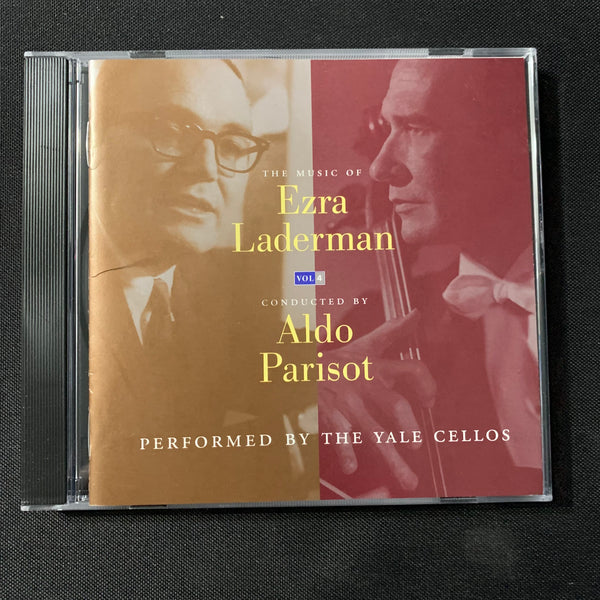 CD The Music of Ezra Laderman Vol. 4 (2001) Aldo Parisot, The Yale Cellos