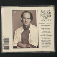 CD James Taylor 'Never Die Young' (1988) Sweet Potato Pie! Runaway Boy!