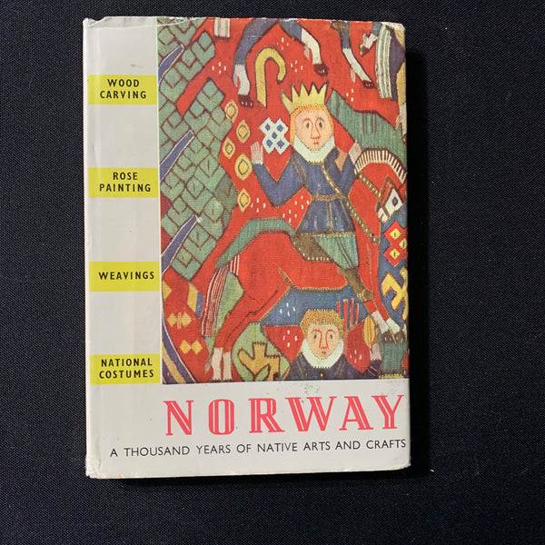 BOOK Roar Hauglid 'Norway: A Thousand Years of Native Arts and Crafts' HC 1959