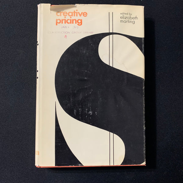 BOOK Elizabeth Marting 'Creative Pricing' 1968 American Management Association