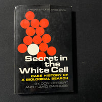 BOOK Don Herbert/Fulvio Bardossi 'Secret In the White Cell' HC 1969 science case