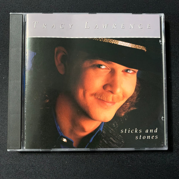 CD Tracy Lawrence 'Sticks and Stones' (1991) Today's Lonely Fool, Runnin' Behind