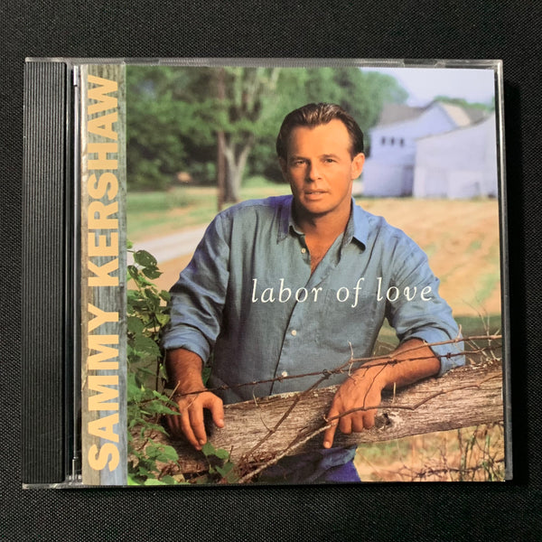 CD Sammy Kershaw 'Labor of Love' (1997) Honky Tonk America, Love Of My Life
