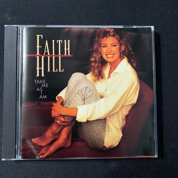 CD Faith Hill 'Take Me As I Am' (1993) Wild One, Piece Of My Heart