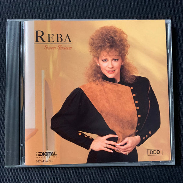CD Reba McEntire 'Sweet Sixteen' (1989) Cathy's Clown, Til Love Comes Again