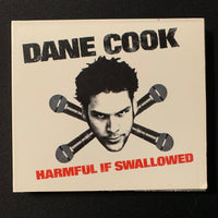 CD Dane Cook 'Harmful If Swallowed' (2003) CD+DVD standup comedy high energy