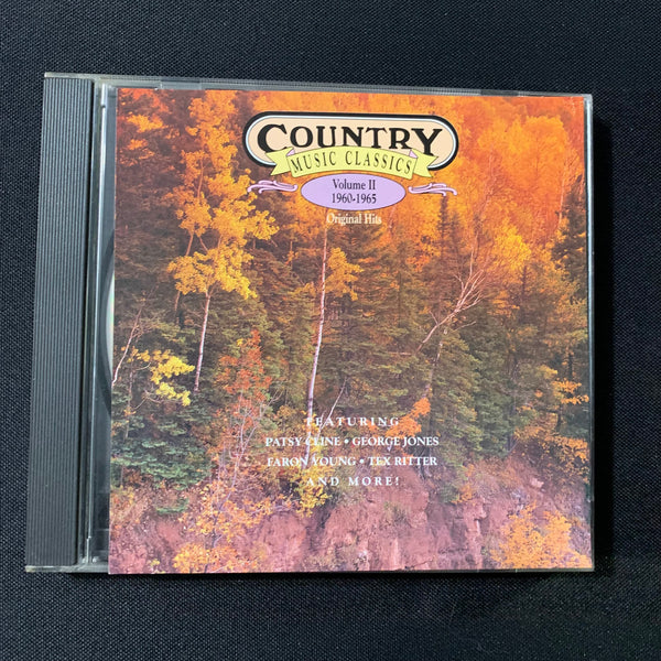 CD K-Tel Country Music Classics II (1992) George Jones, Ferlin Husky, Tex Ritter, Patsy Cline