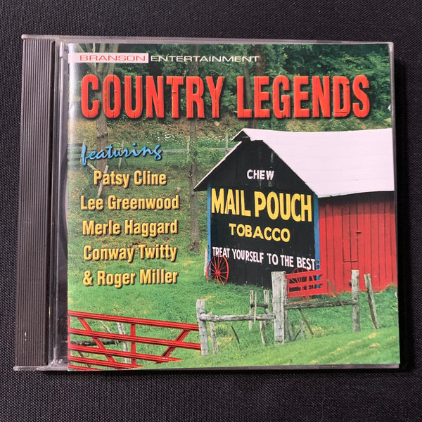 CD Country Legends (1996) Patsy Cline, Lee Greenwood, Conway Twitty