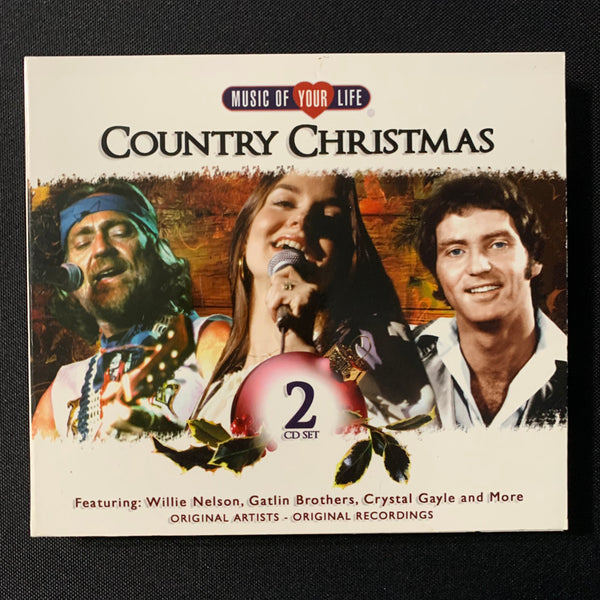 CD Music Of Your Life-Country Christmas-2CD set-Willie Nelson/Crystal Gayle 2005