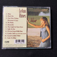 CD LeAnn Rimes 'Blue' (1996) Hurt Me, Unchained Melody, The Light In Your Eyes