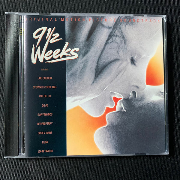CD 9 1/2 Weeks soundtrack (1986) Bryan Ferry! Devo! Stewart Copeland! Eurythmics