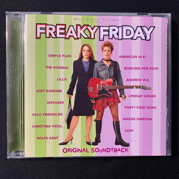 CD Freaky Friday soundtrack (2003) Lindsay Lohan! Simple Plan! Joey Ramone!