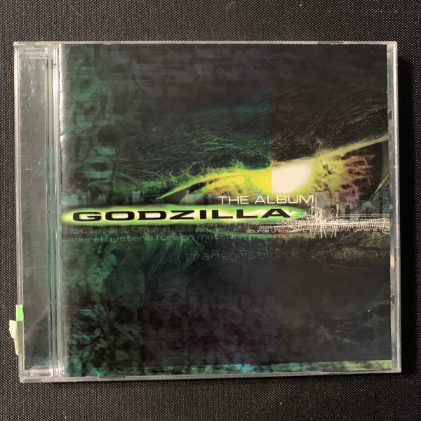 Cd Ripped Out Godzilla CD Godzilla soundtrack (1998) Puff Daddy! Jimmy Page! Rage Against the ...