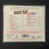 CD Decaf Classics (1996) light classical music Grieg, Debussy, Handel, Mozart