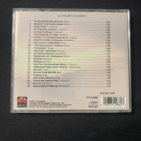 CD 25 Golden Classics (1997) classical music sampler Mozart Tchaikovsky Beethoven