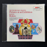 CD Mussorgsky-Ravel Pictures At an Exhibition/Bolero Richard Williams London