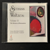 CD Strauss Waltzes, Vol. 2: The Return of Horenstein Chesky 1993 Jascha