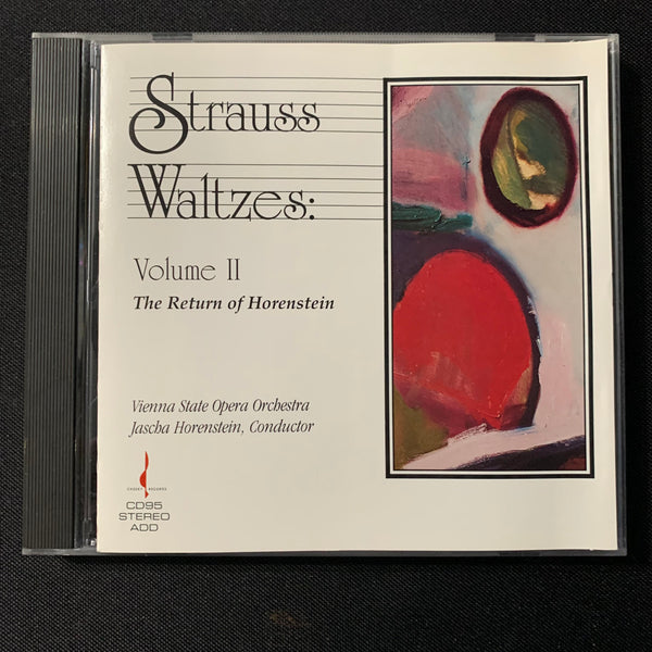 CD Strauss Waltzes, Vol. 2: The Return of Horenstein Chesky 1993 Jascha