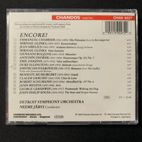 CD Detroit Symphony Orchestra 'Encore!' Neeme Jarvi 1993 Sousa/Gershwin/Debussy