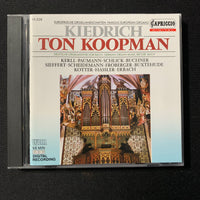 CD Ton Koopman 'Kiedrich' German organ music before Bach Capriccio 1991