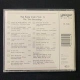 CD Nat King Cole 'Jazz Collector Edition Vol. 1' (1991) Trio Recordings