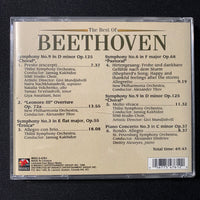 CD Best of Beethoven collection Symphony No. 9, Piano Concerto No. 3 classical