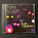 CD Tom Scott 'Night Creatures' (1995) smooth jazz Robben Ford, Chuck Findley