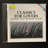 CD Classics For Lovers (1992) Pachelbel/Bach/Schubert/Dvorak/Mozart/Beethoven