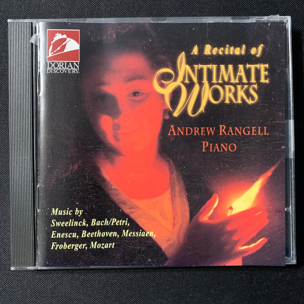 CD Andrew Rangell 'A Recital of Intimate Works' solo piano Beethoven Mozart 1995