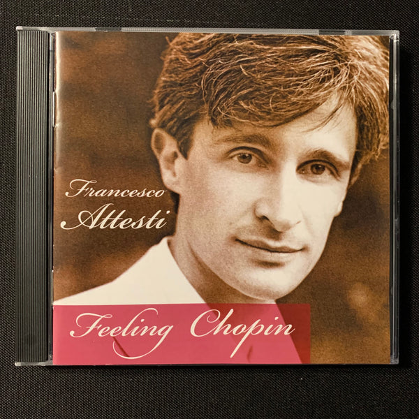 CD Francesco Attesti 'Feeling Chopin' classical piano (2006) waltz sonata Detroit