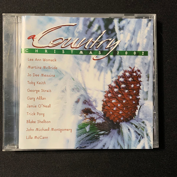 CD Country Christmas 2002 Lee Ann Womack/Blake Shelton/Toby Keith/George Strait
