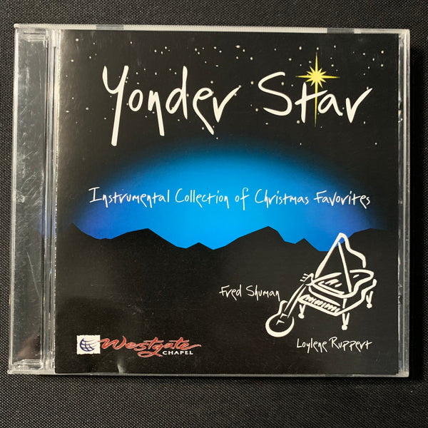 CD Fred Shuman Loylene Ruppert 'Yonder Star' (2002) Christmas instrumental guitar piano