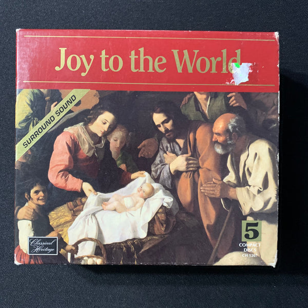 CD Joy To The World 4CD box set classical Christmas Nutcracker/Messiah/Baroque