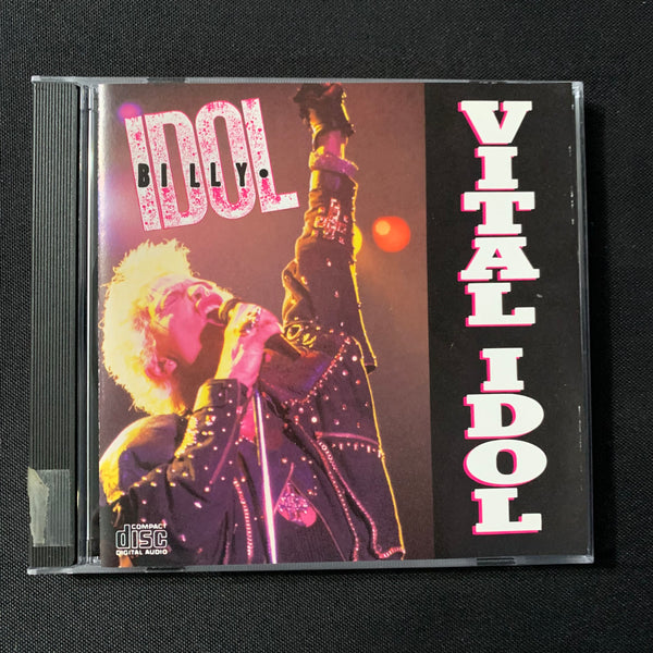 CD Billy Idol 'Vital Idol' (1987) White Wedding, Flesh For Fantasy, To Be a Lover