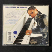 CD Alicia Keys 'Songs In A Minor' (2001) How Come You Don't Call Me, A Woman's Worth