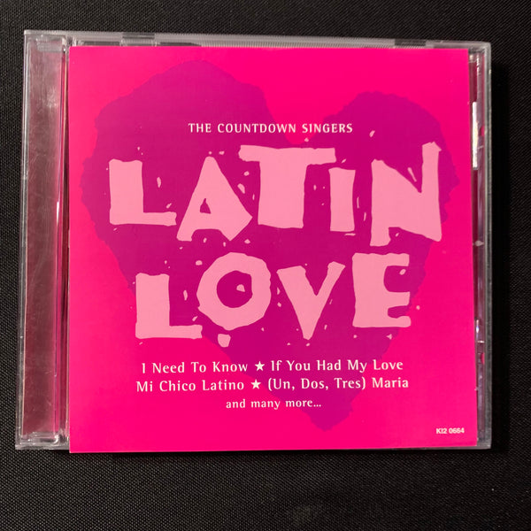 CD Countdown Singers 'Latin Love' (2000) cover versions I Need To Know, Mi Chico Latino